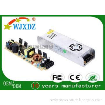 360W 30A AC DC  Switching Power Supply 12V , Centralized Po